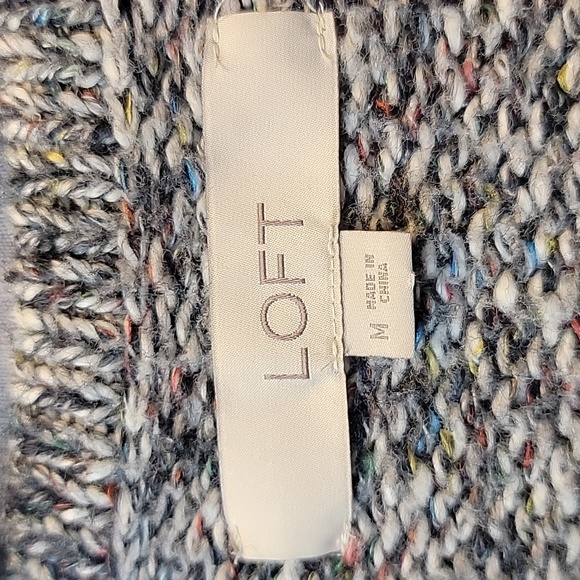 Ann Taylor Loft Open Cozy Tunic Length Cardigan Size M - Picture 5 of 5